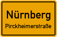 Bayreuther Straße in NürnbergPirckheimerstraße