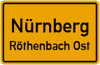 Bahnhofstraße in NürnbergRöthenbach Ost