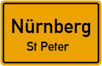 Kapellenstraße in NürnbergSt Peter