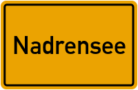 Rosower Weg in Nadrensee