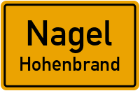 Straßen in Nagel Hohenbrand