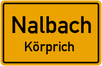 Mozartstraße in NalbachKörprich
