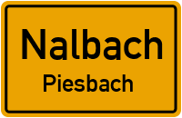 Straßenverzeichnis Nalbach Piesbach
