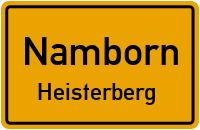 Straßenverzeichnis Namborn Heisterberg