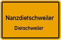 Hügelstraße in NanzdietschweilerDietschweiler