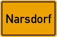 City Sign Narsdorf