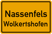 Dorfstraße in NassenfelsWolkertshofen