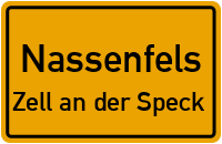 Harder Straße in NassenfelsZell an der Speck