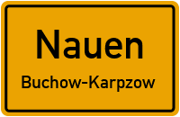 Parkstraße in NauenBuchow-Karpzow