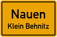 Ribbecker Weg in 14641 Nauen (Klein Behnitz)