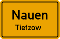 Sandplanweg in NauenTietzow