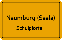 An der Kleinen Saale in Naumburg (Saale)Schulpforte
