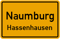 Hauptstraße in NaumburgHassenhausen