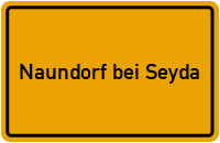 City Sign Naundorf bei Seyda