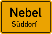 Teelackersweg in NebelSüddorf