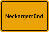 Neckargemünd in Baden-Württemberg