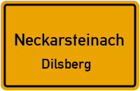 Hirschhorner Straße in NeckarsteinachDilsberg