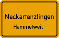 Hammetweiler Straße in NeckartenzlingenHammetweil