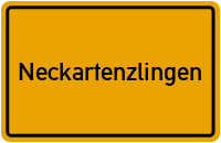 Neckartenzlingen in Baden-Württemberg