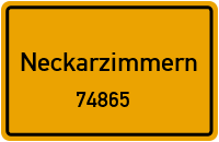 74865 Neckarzimmern