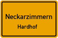 Hässeltweg in NeckarzimmernHardhof