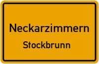 Bergacker-Weg in NeckarzimmernStockbrunn