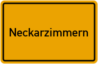 Neckarzimmern in Baden-Württemberg