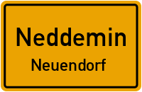 Hauptstraße in NeddeminNeuendorf