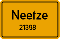 Straßen in 21398 Neetze