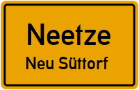 Straßenverzeichnis Neetze Neu Süttorf