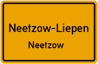 Kastanienallee in Neetzow-LiepenNeetzow