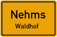 Nehmser Straße in NehmsWaldhof