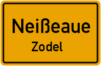 Neißetal-Radweg in NeißeaueZodel