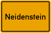 Neidenstein in Baden-Württemberg