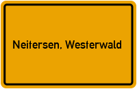 City Sign Neitersen, Westerwald