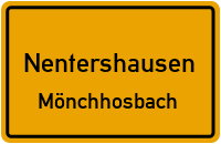 Menglersche Weg in NentershausenMönchhosbach