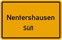 Gerstunger Straße in 36214 Nentershausen (Süß)