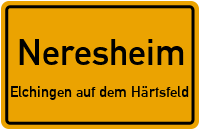 Hölzlesweg in NeresheimElchingen auf dem Härtsfeld