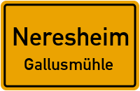 Gallusmühle in NeresheimGallusmühle