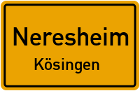 Bachweg in NeresheimKösingen