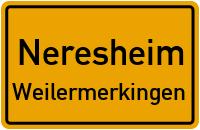 Dorfmerkinger Straße in NeresheimWeilermerkingen