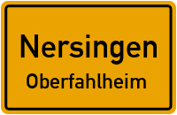Finkenweg in NersingenOberfahlheim