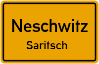 Saritscher Hauptstraße in NeschwitzSaritsch