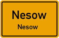 Kiesweg in NesowNesow