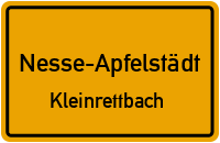 Am Schlag in Nesse-ApfelstädtKleinrettbach