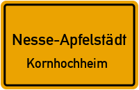 Schlufterweg in 99192 Nesse-Apfelstädt (Kornhochheim)