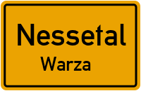 Pfarrgasse in NessetalWarza