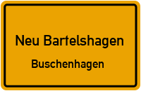 Querstraße in Neu BartelshagenBuschenhagen