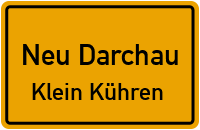 Straßen in Neu Darchau Klein Kühren