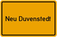 City Sign Neu Duvenstedt